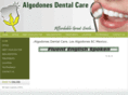 algodonesdentalcare.com