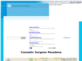 cosmeticsurgeonpasadena.com