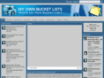 myownbucketlists.com