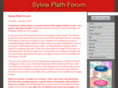 sylviaplathforum.com