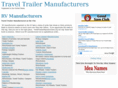 traveltrailermanufacturers.org
