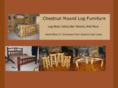 chestnutmoundlogfurniture.com
