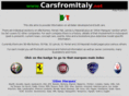 carsfromitaly.net