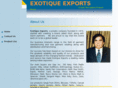 exotique-exports.com