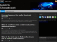 gonzoshoutcast.com