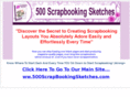 500-scrapbooking-scetches.com