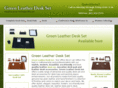 greenleatherdeskset.com