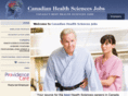 canadianhealthsciencesjobs.com