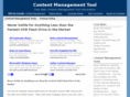 contentmanagementtool.net