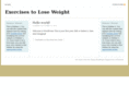 exercisestoloseweightinfo.com
