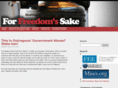 forfreedomssake.com