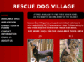 rescuedogvillage.com