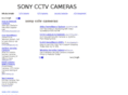 sonycctvcameras.com