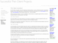 successful-thinclient-projects.com