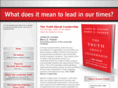 truthaboutleadership.com
