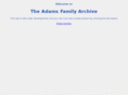 adamsfamilyarchive.com