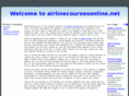 airlinecoursesonline.net