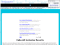 caboallinclusiveresorts.com