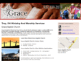 gracebaptistchurchtroy.com