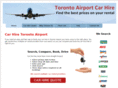 torontoairportcarhire.com