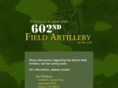 602ndfieldartillery.com