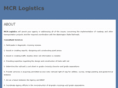 mcrlogistics.com