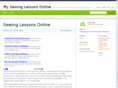 mysewinglessons.com