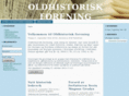 oldhistoriskforening.org
