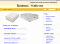 restonicmattress.org