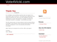 voteforvicki.com
