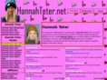 hannahteter.net