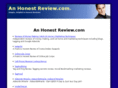 anhonestreview.com