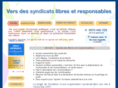 syndicatslibresetresponsables.fr