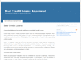 badcreditloansapproved.com