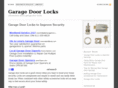 garagedoorlocks.net