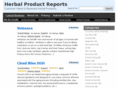 herbalproductreports.com