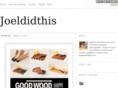 joeldidthis.com