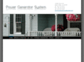 powergeneratorsystem.com