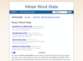 menswoolhats.net