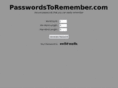passwordstoremember.com