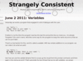 strangelyconsistent.org