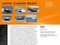 laniercustomboats.com