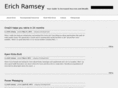 erichramsey.com