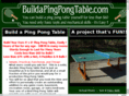 buildapingpongtable.com