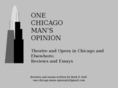 onechicagomansopinion.com