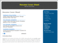 resumecoversheet.net
