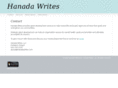 hanadawrites.com