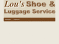 lousshoeandluggage.com