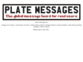 platemessages.com