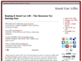 usedcarlifts.net